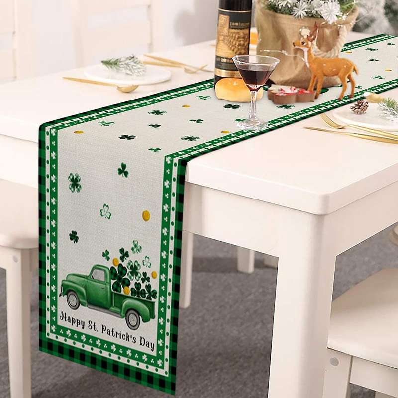 Table Runner, for Indoor Outdoor Home Table Decoration (13x90in)