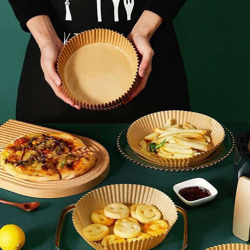 200 Pcs 6inch Parchment Paper&6.3inch Round Baking Liners,for Bbq,etc