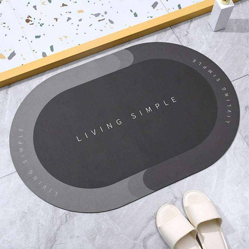 Anti-slip Bathroom Super Absorbent Carpet Entrance Door Mats E