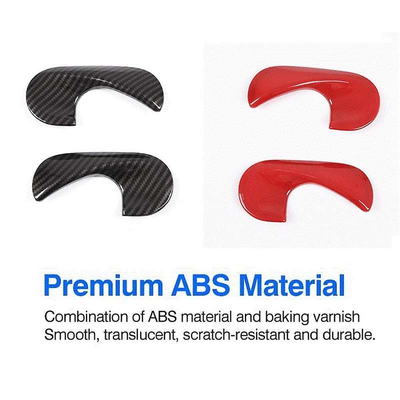 Inner Door Handle Trim for Smart 453 Fortwo 2015-2020,red