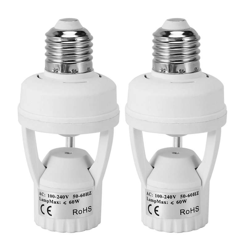 Ac 110-220v 360 Degrees Motion Sensor Ir Infrared Human E27 Plug