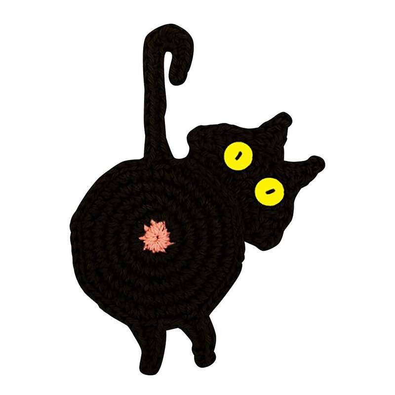 Cat Butt Coaster Tea Coffee Cup Durable Heat Resistant Coasters,a