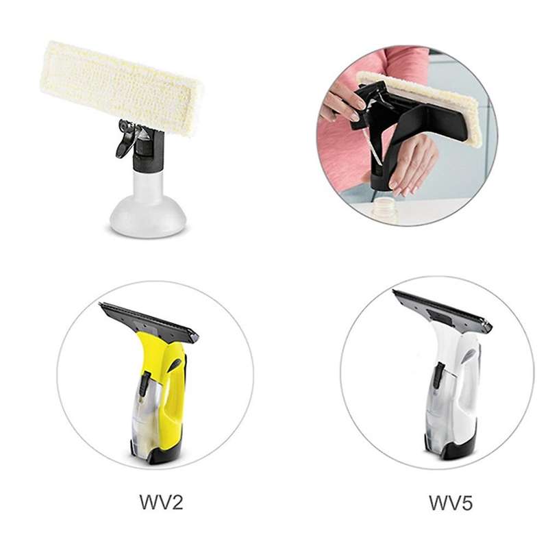 5 Pcs Microfibre Mop Cloth for Karcher Wv2 Wv5 Window Cleaning