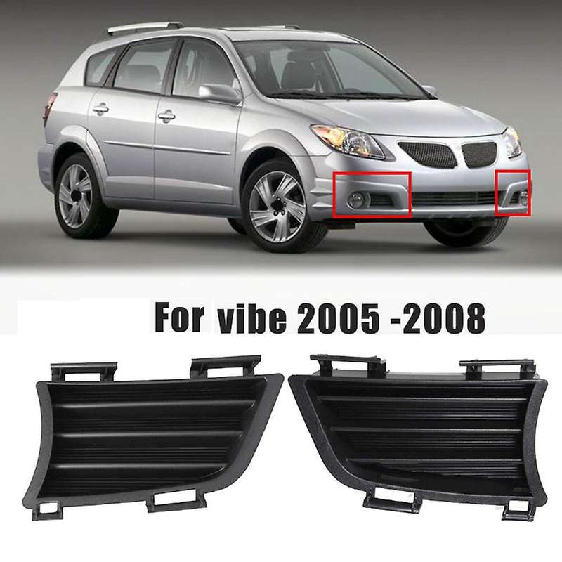 Car Front Bumper Fog Lamp Cover Bezels for Pontiac Vibe 2005 -2008