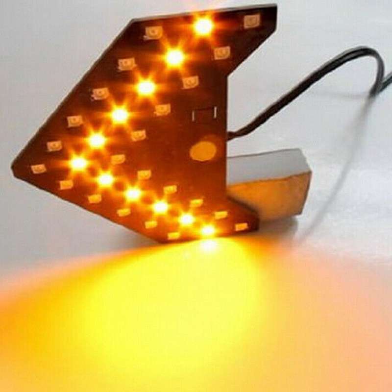 4pcs Amber Yellow 33-smd Sequential Led Arrows for Turn Signal Lights