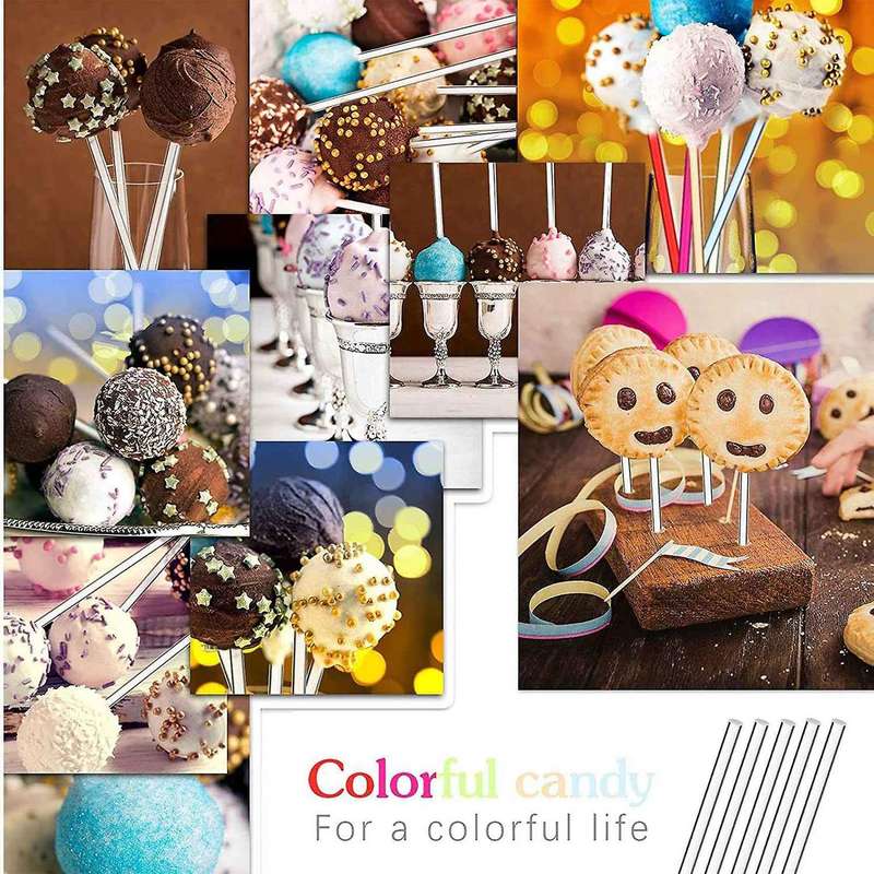 Acrylic Lollipop Cake Pops Sticks,acrylic Candy Sticks Long Acrylic B