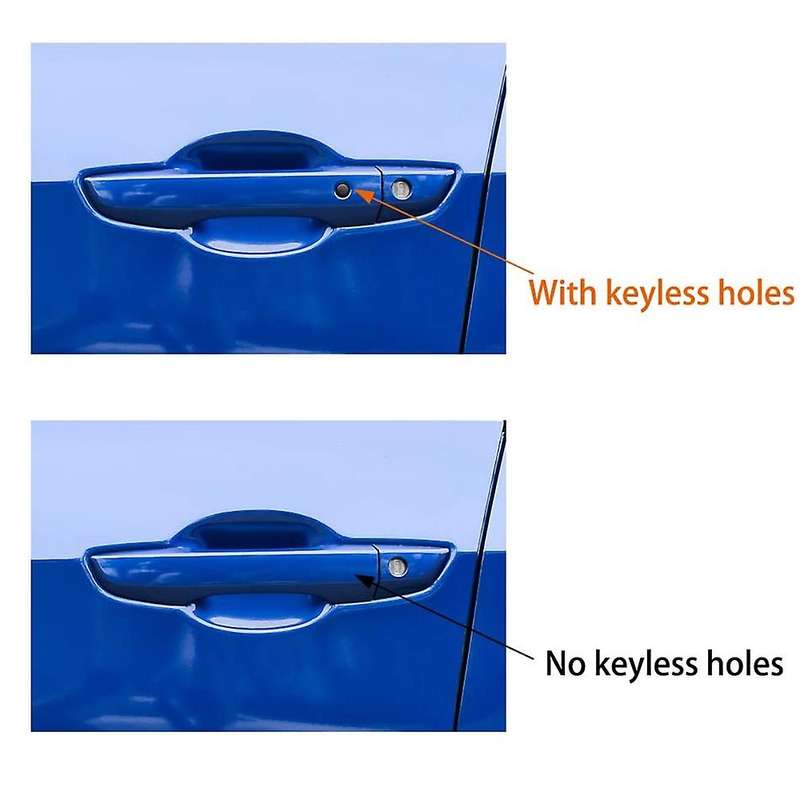 For 10th Gen Civic Abs Carbon Fiber Style Door Handle Cover
