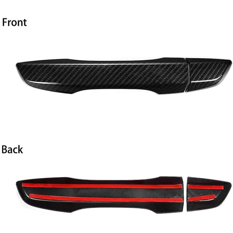 For 10th Gen Civic Abs Carbon Fiber Style Door Handle Cover