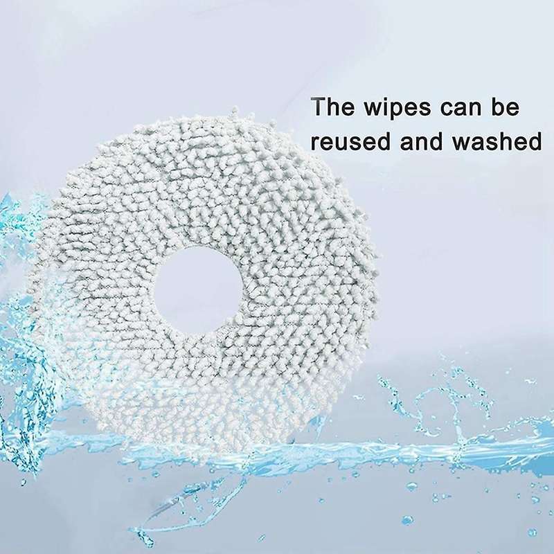 8pcs Washable Mop Cloth for Xiaomi Mijia B101cn Robot Vacuum Cleaner