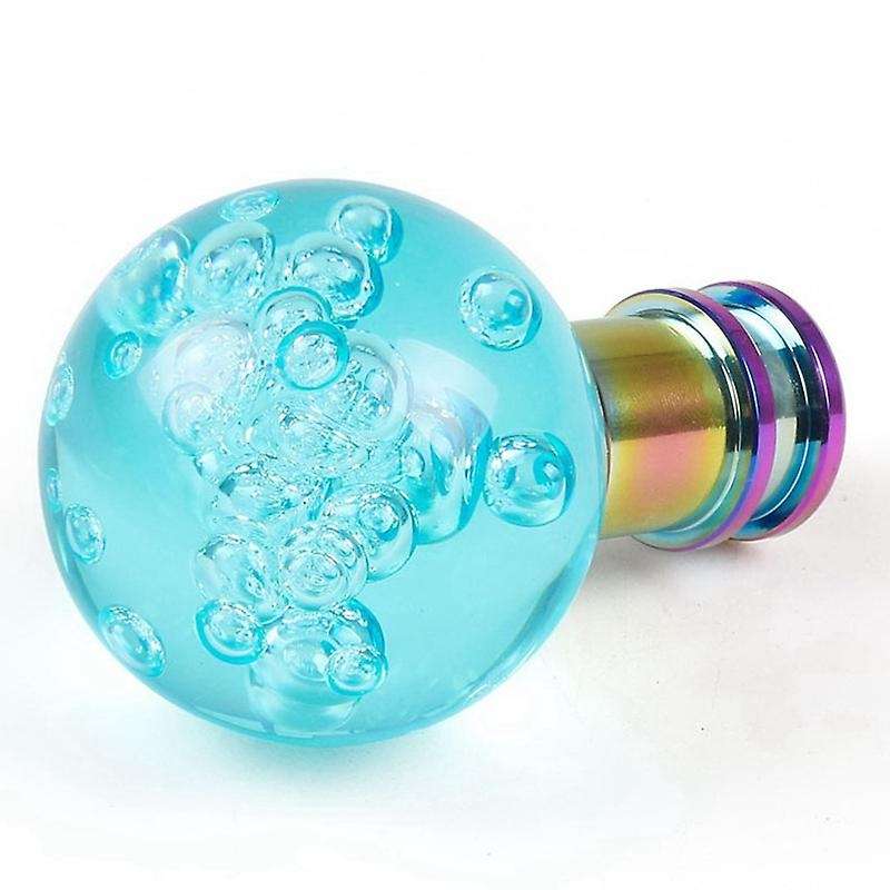 Universal Shift Knob Shift Lever Knob Acrylic Shift Knob Light Blue