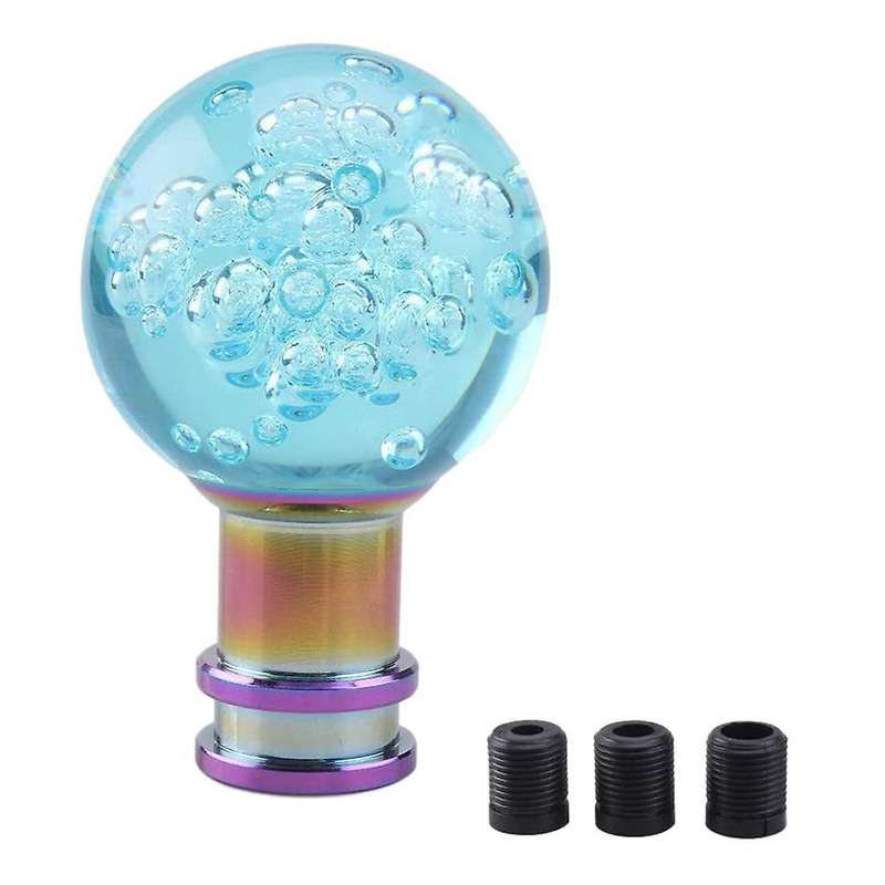 Universal Shift Knob Shift Lever Knob Acrylic Shift Knob Light Blue