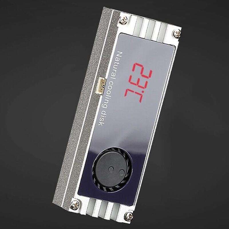 M2 Ssd 2280 Nvme Ssd Solid State Hard Disk Radiator Heat Silver