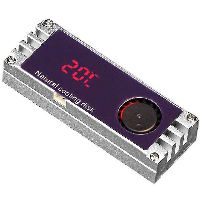 M2 Ssd 2280 Nvme Ssd Solid State Hard Disk Radiator Heat Silver
