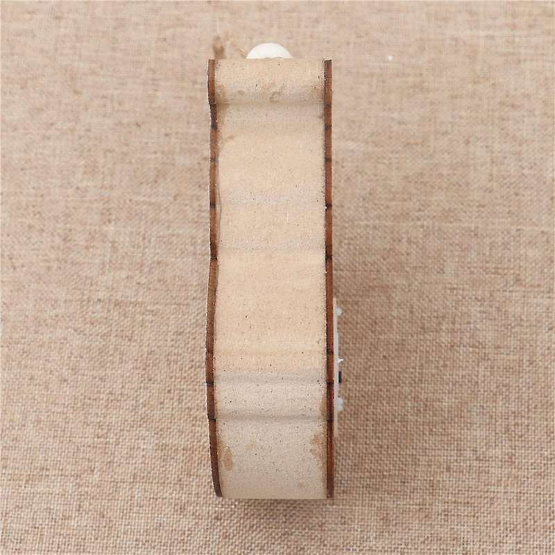 Led Light Christmas Tree Decor Snowman Wooden Pendants for Home Party