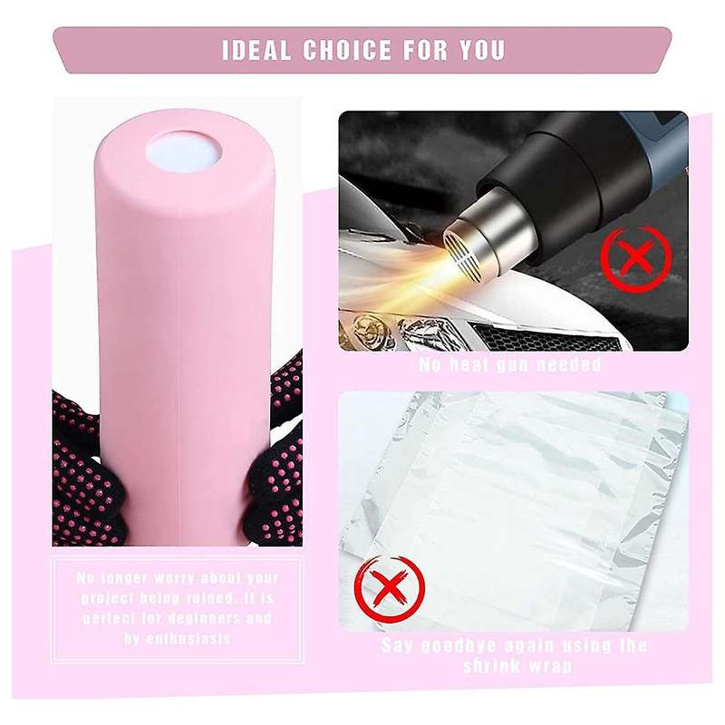 Silicone Wrap Sleeve Kit for 20 Oz Straight Tumblers with Gloves