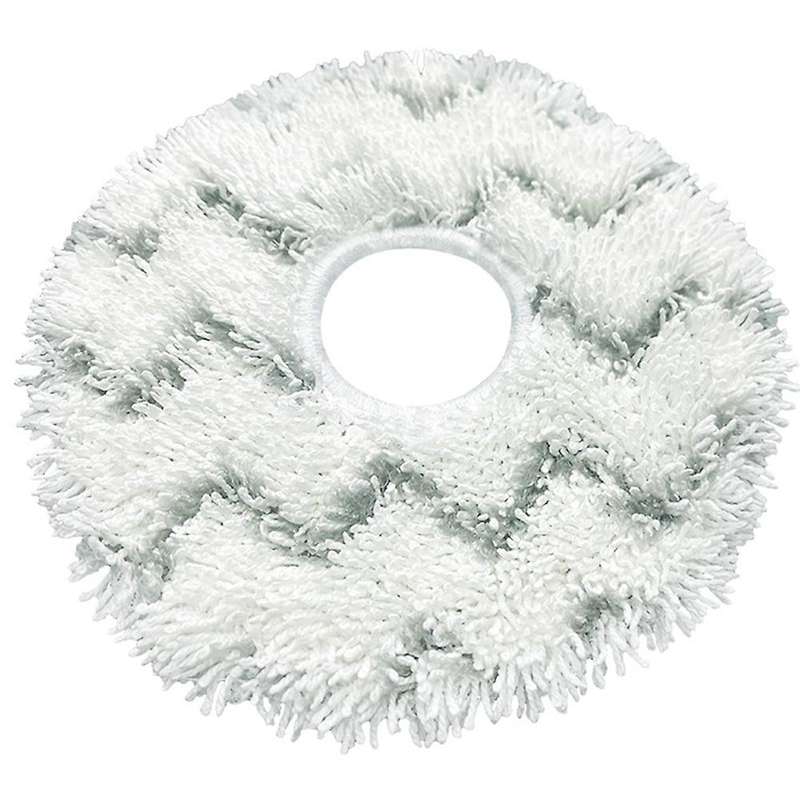 6pcs Wavy Full Wool Wash Mop Cleaning Mop Cloth for Ecovacs X1 Omni