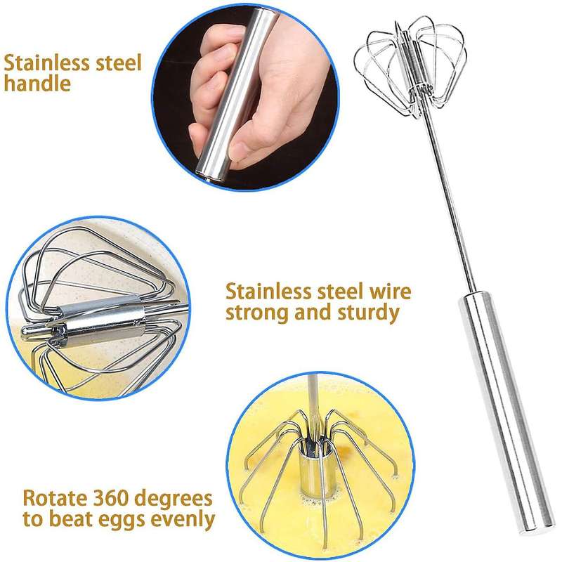 Danish Dough Whisk Bread Mixer&egg Whisk Kits