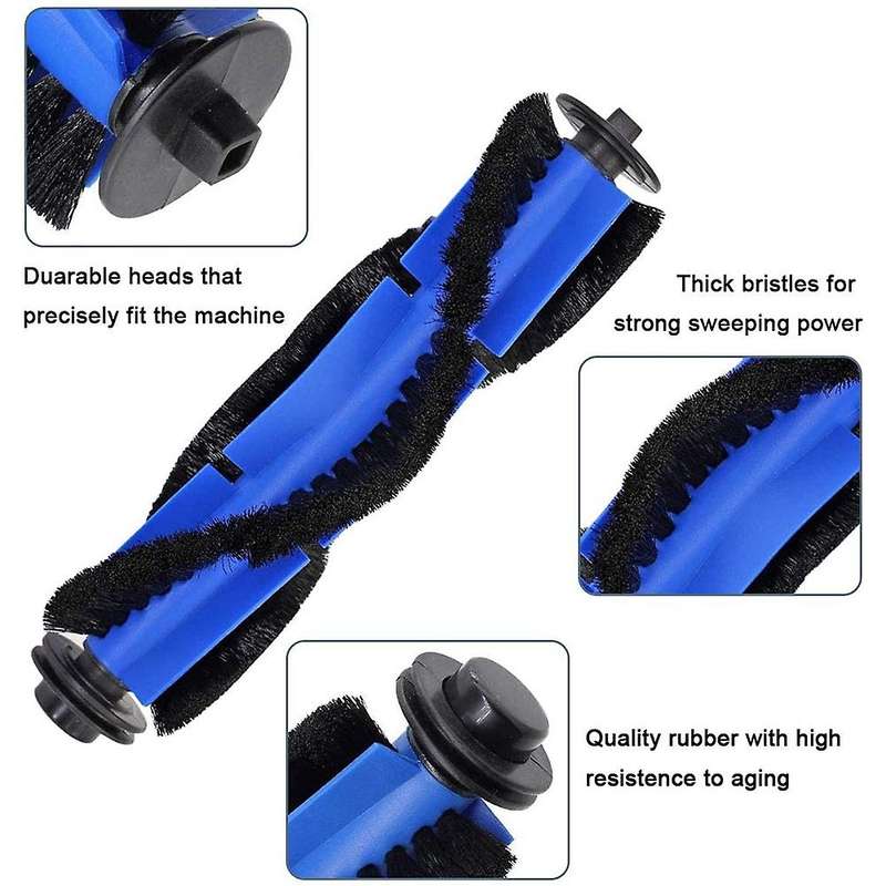 Main Brush Side Brush Filters Mop Cloths for Eufy 11s Robovac 30