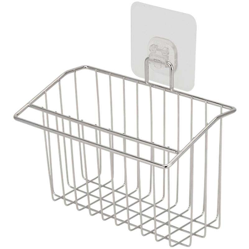 3-in-1 Sponge Holder,stainless Steel Kitchen Sink Organization Basket