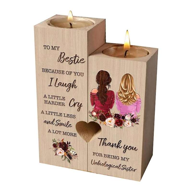 Candle Holder Tea Light Colorful for Friend Christmas Decor A