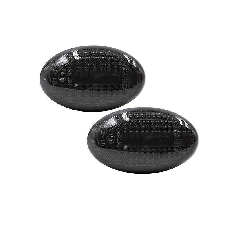 2pcs Amber Led Side Marker Lamp for Subaru Impreza Wrx Smoked