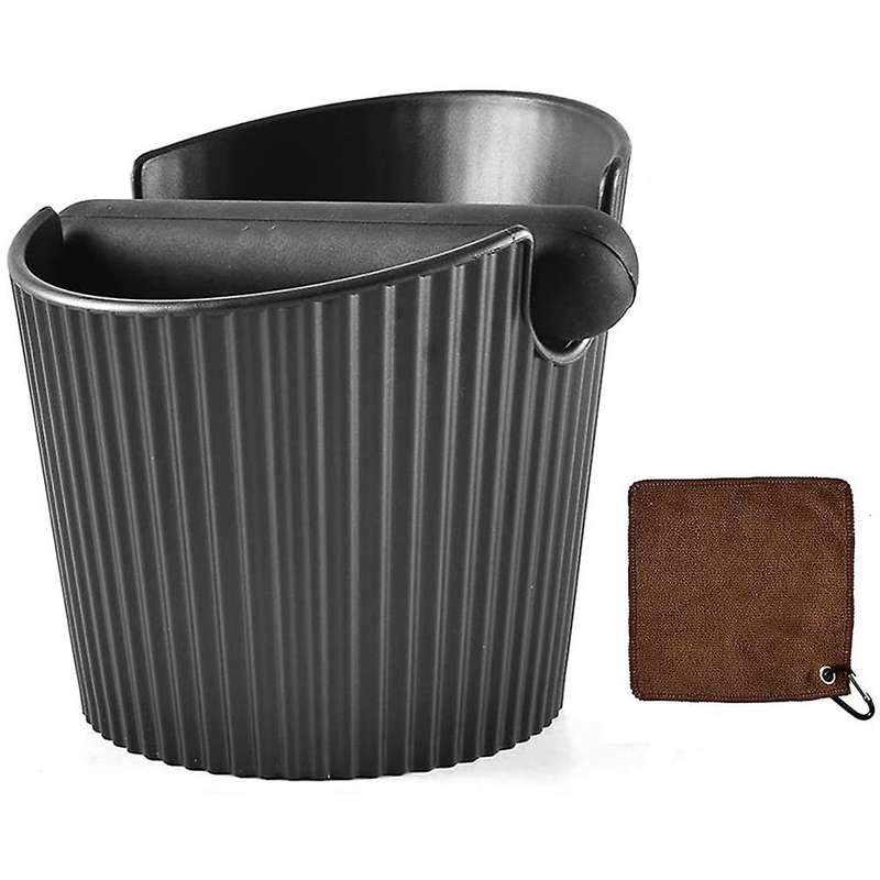 Small Coffee Puck Knock Box with Removable Knock Bar for Espresso