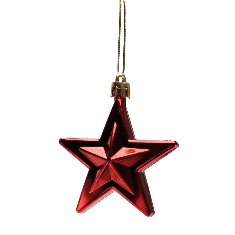 4th Of July Decorations, Patriotic Star Hanging Ornaments 36 Pieces