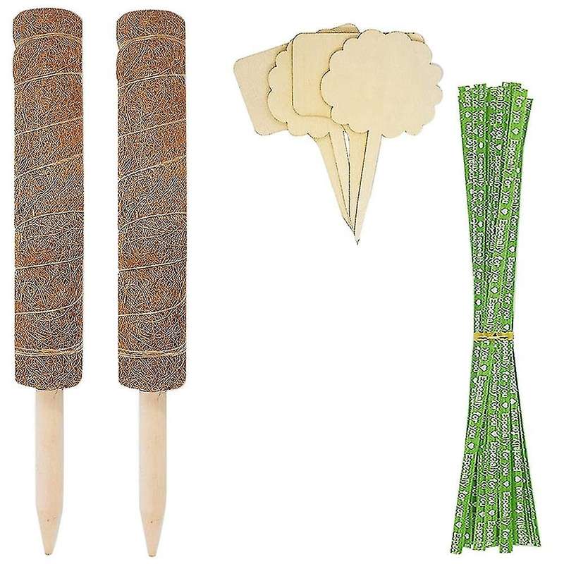 Moss Pole Plant Support.26.6 Inch Moss Sticks for Indoor Plants