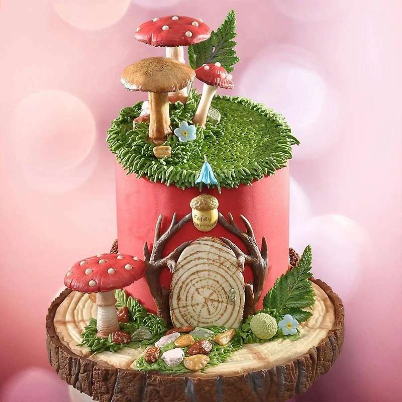 Mushrooms Mold Cake Silicone Mould Chocolate Baking Tool for Cake