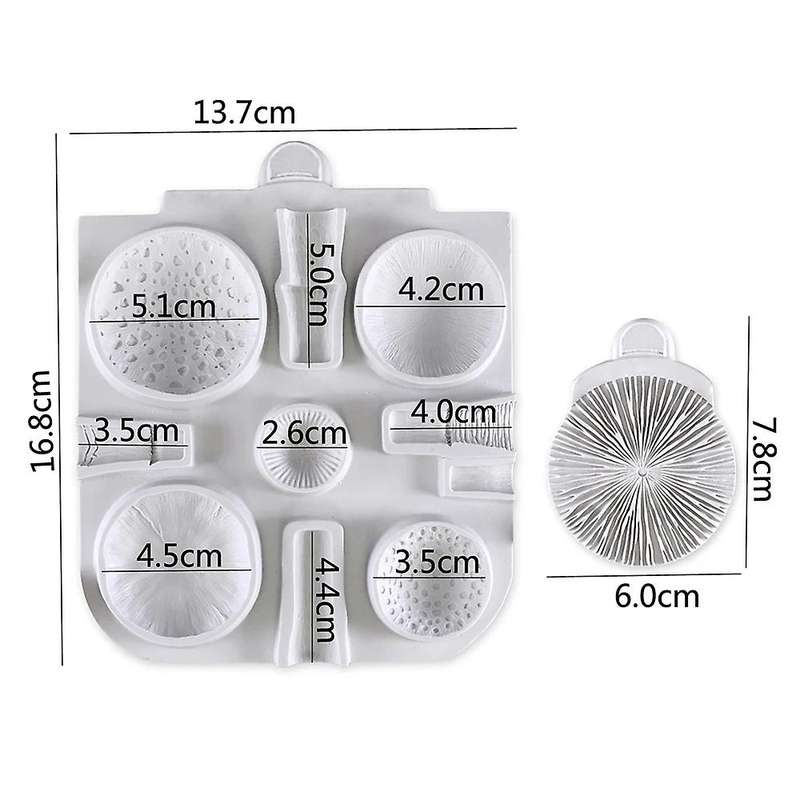 Mushrooms Mold Cake Silicone Mould Chocolate Baking Tool for Cake
