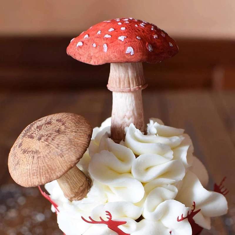 Mushrooms Mold Cake Silicone Mould Chocolate Baking Tool for Cake