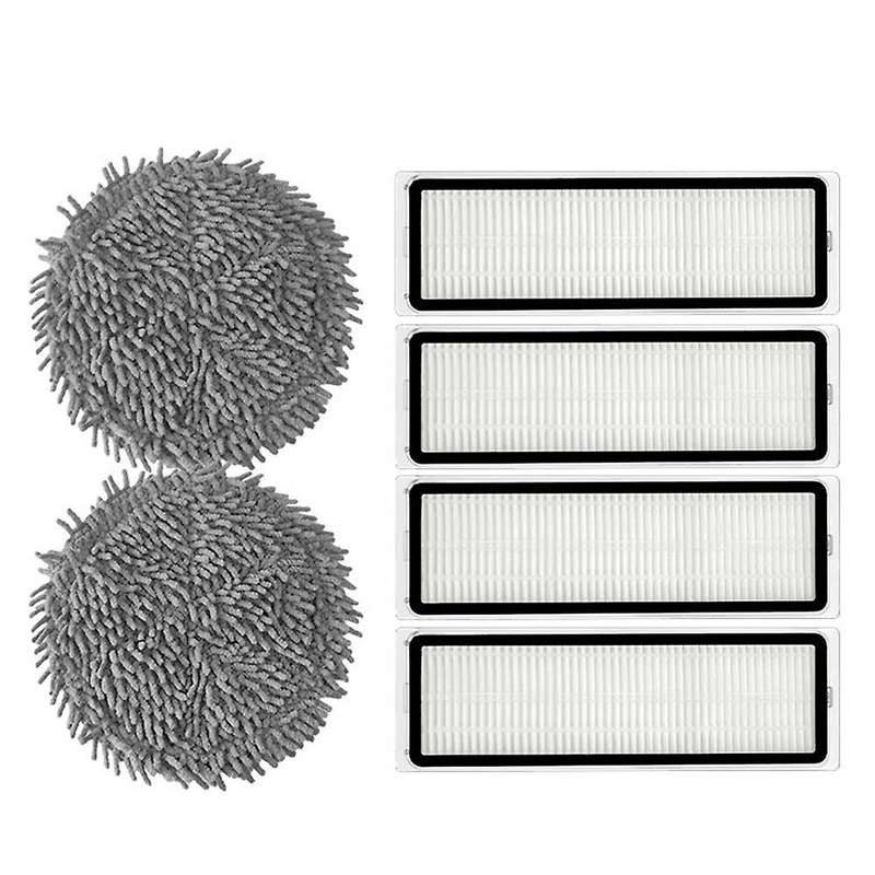 Hepa Filter Mop Cloths for Xiaomi Self-cleaning Robot Vacuum Mop Pro