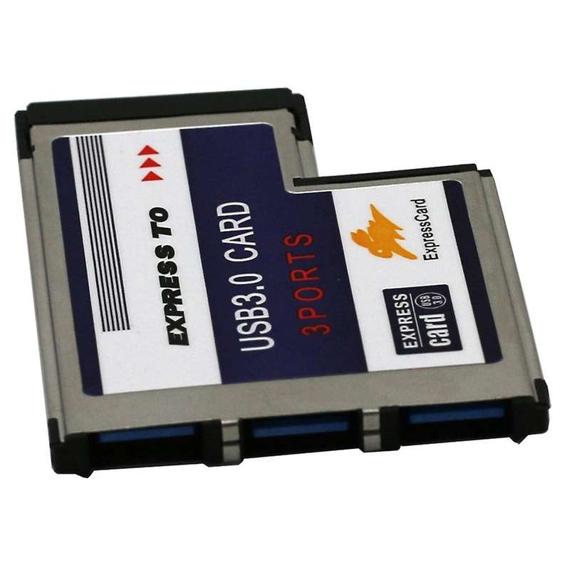 Usb 3.0 Express Card 3 Port Expansion Card for Laptop