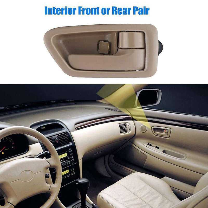1 Pair Inside Interior Door Handles Replacements for Toyota Camry