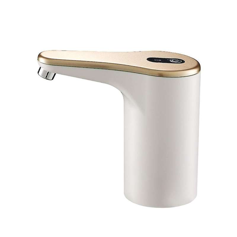 Automatic Rechargable Portable Electric Water Bottle Pump Gold