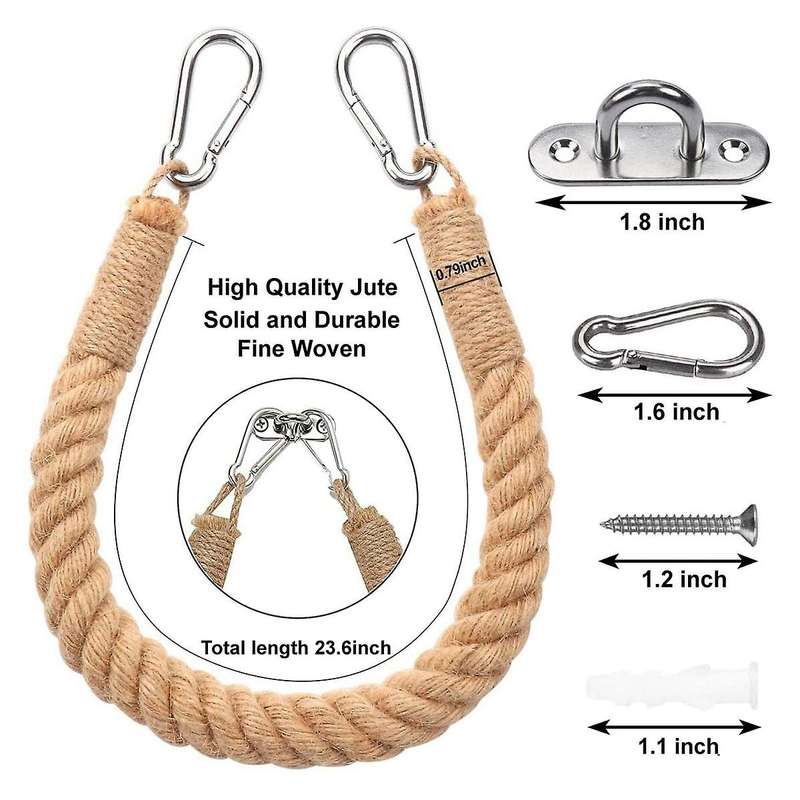 2 Pieces Nautical Rope Toilet Paper Holder Bathroom Home Decoration