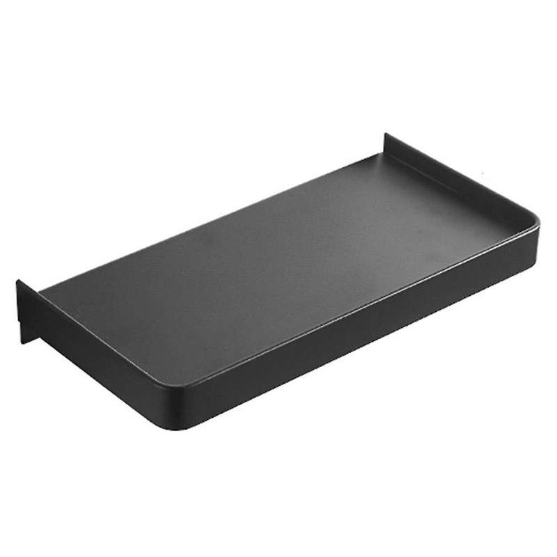 Bathroom Shelf Phone Storage Rack Shelves(black)