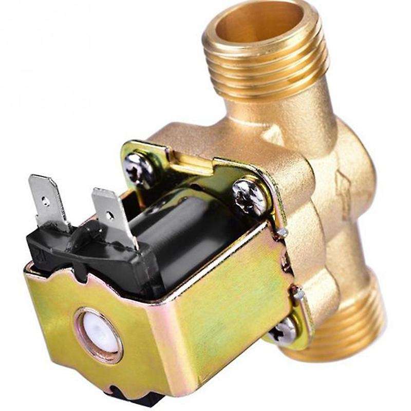 Water Valve Switch G3/4 Inch Brass Solenoid Valve Ac220v for Heater
