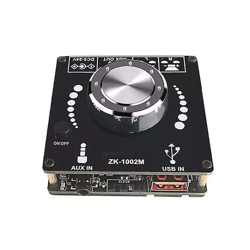 Zk1002m Bluetooth 5.0 Aux Usb Audio Amplifier Module 100wx2