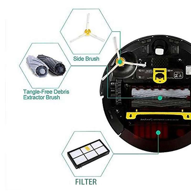 For Irobot Roomba 800 900 Series 805 860 870 871 880 890 Vacuum Kits