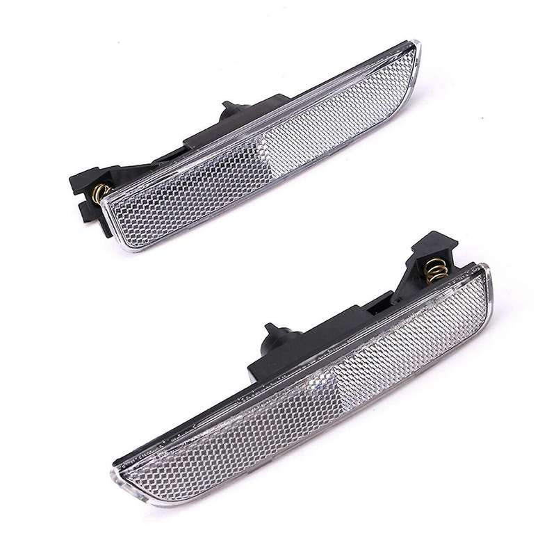 1 Pair Driver Passenger Side Marker Lamp for Passat 2001-2005 White