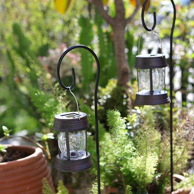 Retro Solar Hanging Light Lamp Retro Lamp Portable Campsite Lamp