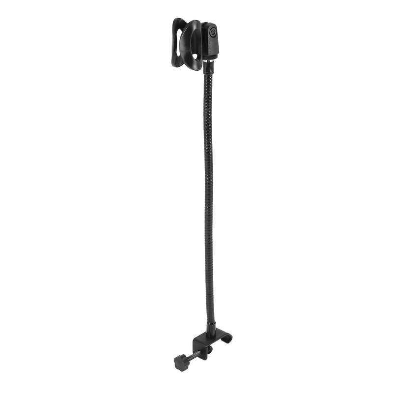 Flexible Gooseneck Microphone Stand with Desk Clamp for Radio