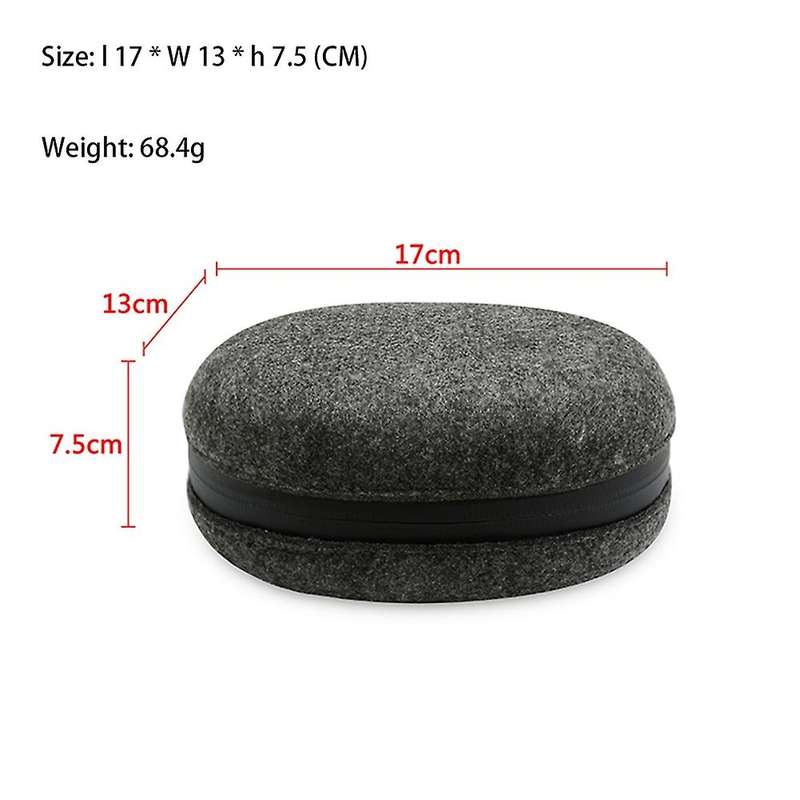 For Beats Solo Pro Headset Box Felt Headphone Case Storage Cover