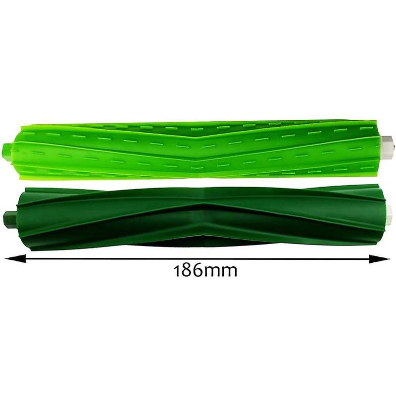 3 Set Multi-surface Rubber Brush Rollers for Irobot Roomba I&e Series