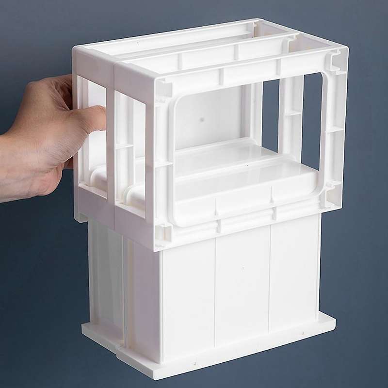 Desktop Storage Box Pencil Desk Organizer Jewelry Stationery Box L