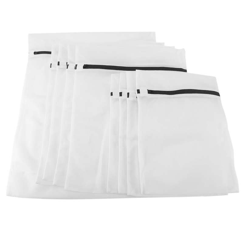 9 Pcs Mesh Laundry Bags,reusable,travel Organization Bag,garment