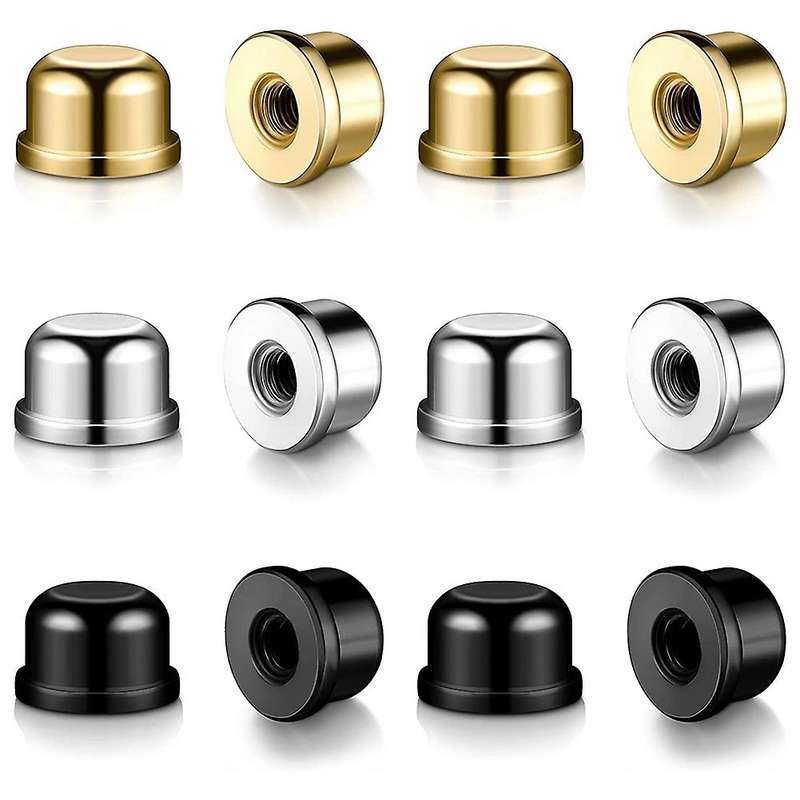 12pcs Lamp Finials 1/4-27 Thread Topper 1/2 Inch Caps Tapped Knob