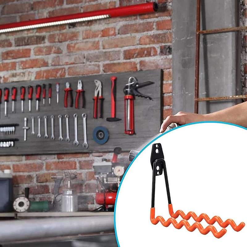 2pcs Garage Hooks Suit Heavy Duty Metal Garage Storage U Hooks