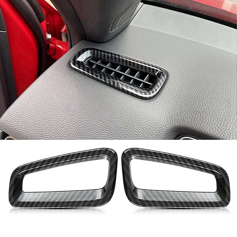 Carbon Fiber Front Air Vent Dashboard Cover for Civic 11th 2022 + Rhd